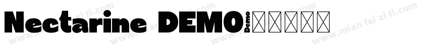 Nectarine DEMO字体转换